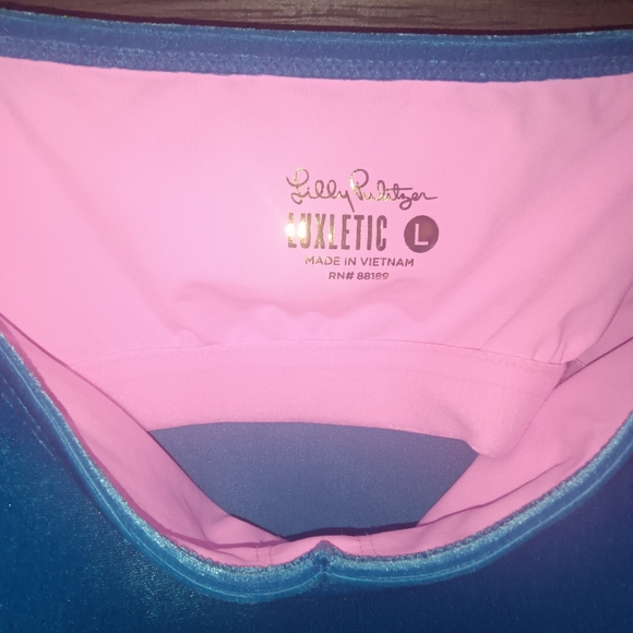 LILLY PULITZER luxletic Cassie bra tank NEW - Picture 4 of 10